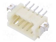 Connector: wire-board; socket; male; PIN: 5; SignalBee; horizontal HIROSE