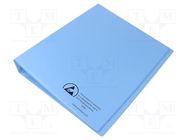 Binder; ESD; A4; Application: for storing documents; PVC ANTISTAT