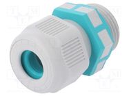 Cable gland; M20; 1.5; IP68; polyamide; grey; UL94V-2 TECHNO