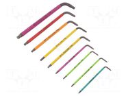 Wrench-set; hex key,Torx®; Bicycle; 9pcs. WERA