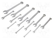 Wrenches set; combination spanner; 14pcs. 