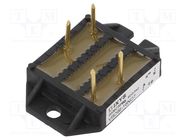 Bridge rectifier: single-phase; Urmax: 1.6kV; If: 70A; Ifsm: 550A IXYS