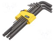 Wrench-set; Hex Plus key; 9pcs. WERA
