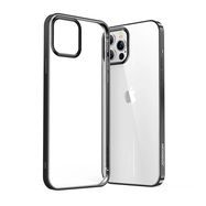 Joyroom New Beautiful Series ultra thin case with electroplated frame for iPhone 12 Pro Max black (JR-BP796), Joyroom