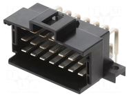 Connector: automotive; socket; male; MCP 2.8; PIN: 21; angled 90° TE Connectivity