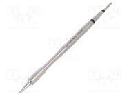 Tip; bent,conical sloped; 0.6mm; longlife JBC TOOLS