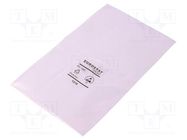 Protection bag; ESD; L: 406mm; W: 305mm; Thk: 50um; polyetylene; pink EUROSTAT GROUP