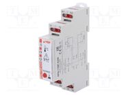 Temperature monitoring relay; temperature; 230VAC; RPN-1T; SPDT RELPOL