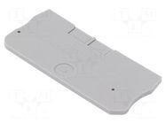 End plate; grey; PT; 2.2mm PHOENIX CONTACT