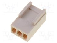 Connector: wire-board; plug; female; KK; 2.5mm; PIN: 3; w/o contacts MOLEX