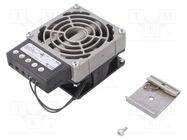 Blower; heating; 150W; 230VAC; IP20; for DIN rail mounting; 35m3/h STEGO