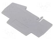 Separating plate; grey; L: 88.7mm; W: 2mm; H: 53mm PHOENIX CONTACT