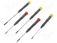 Kit: screwdrivers; precision; Phillips,slot; 5pcs. C.K