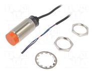Sensor: inductive; OUT: PNP / NO; 0÷15mm; 10÷30VDC; M30; 2m; IP67 AUTONICS