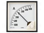 Ammeter; on panel; I DC: 0÷25mA; Class: 1.5; Length: 95mm; 600V; MA19 LUMEL