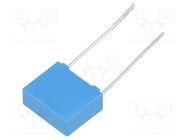 Capacitor: polyester; 1uF; 40VAC; 63VDC; 5mm; ±10%; 7.3x9.5x4.5mm EPCOS