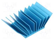 Heatsink: extruded; grilled; BGA; blue; L: 31mm; W: 31mm; H: 17.5mm Advanced Thermal Solutions