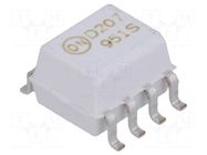 Optocoupler; SMD; Ch: 2; OUT: transistor; Uinsul: 5.3kV; Uce: 70V; SO8 ONSEMI