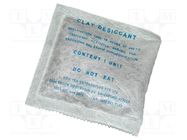 Desiccant; ESD; 70x25mm; 2000pcs; 2g EUROSTAT GROUP