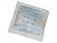 Desiccant; ESD; 140x102mm; 250pcs; 70g EUROSTAT GROUP