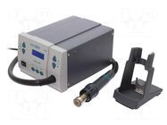 Station: hot air; digital,with push-buttons; 1200W; 100÷500°C QUICK