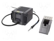 Station: hot air; digital,touchpad; 180W; 100÷450°C; 1.5÷70l/min QUICK