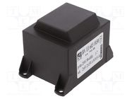 Transformer: encapsulated; 30VA; 230VAC; 6V; 6V; 2.5A; 2.5A; PCB HAHN