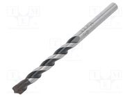 Drill bit; for concrete; Ø: 10mm; Ø: 3/8"; L: 150mm; metal; blister ALPEN-MAYKESTAG