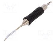 Tip; bent chisel; 1.3x0.5mm; for  soldering iron; 40W WELLER