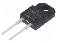 Diode: Schottky rectifying; THT; 45V; 7.5A; TO220FP-2; Ufmax: 0.84V VISHAY