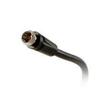 RF COAX, F TYPE PLUG-PLUG, 5FT, BLACK