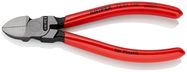 KNIPEX 72 01 140 Diagonal Cutters for plastics plastic coated 140 mm