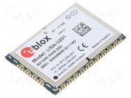 Module: GSM; 3.75G; Down: 7.2Mbps; Up: 5.76Mbps; LISA-U2; SMD u-blox