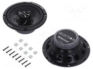 Car loudspeakers; two-way; 165mm; 90W; 80÷20000Hz; 4Ω PHONOCAR