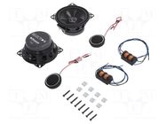 Car loudspeakers set; two-way,tweeter,woofer; 100mm; 70W; 4Ω PHONOCAR