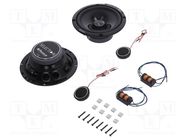 Car loudspeakers set; two-way,tweeter,woofer; 165mm; 90W; 4Ω PHONOCAR