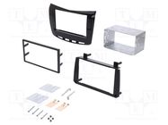 Radio frame; Lancia; 2 DIN; black gloss 4CARMEDIA