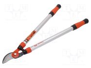 Garden pruner; 700÷900mm; steel; Ø40mm max; EXPERT BAHCO