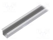 Profiles for LED modules; natural; L: 1m; SMART-IN16; aluminium 