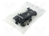 Plastic anchor; 10pcs; OEM: 8615737000,9046707041C0,91502SP0003 ROMIX