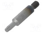 Screwdriver bit; Torx®; TX20; Overall len: 45mm; Mounting: M6 WERA