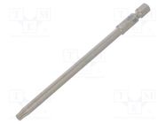 Screwdriver bit; Torx®; TX25; Overall len: 110mm; PROFESSIONAL WIHA