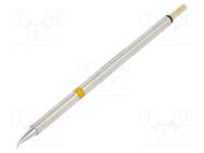 Tip; bent conical; 0.5mm; 350÷398°C; for  soldering iron THERMALTRONICS