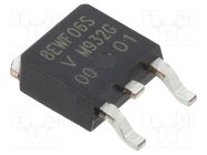 Diode: rectifying; SMD; 600V; 8A; 200ns; DPAK; Ufmax: 1.2V; Ifsm: 150A VISHAY