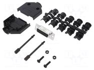 Connector: D-Sub; PIN: 15; female; straight; soldering; for cable AMPHENOL COMMUNICATIONS SOLUTIONS