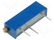 Potentiometer: mounting; multiturn; 1kΩ; 750mW; No.of el.turns: 15 BOURNS