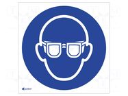 Safety sign; regulatory; PVC; W: 200mm; H: 200mm ANRO