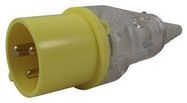 PLUG, FREE, CLEAR, 110V, 16A, IP44