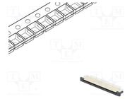 Connector: FFC/FPC; horizontal; PIN: 24; ZIF; SMT; tinned; 30mΩ; 1mm CONNFLY