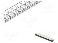 Connector: FFC/FPC; horizontal; PIN: 24; ZIF; SMT; tinned; 30mΩ; 1mm 